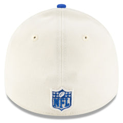 Los Angeles Rams New Era 2025 NFL Draft 39THIRTY Flex Hat Cream/Royal - NFL