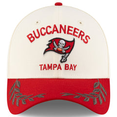Tampa Bay Buccaneers New Era 2025 NFL Draft 39THIRTY Flex Hat Cream/Red - NFL