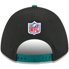 New York Jets New Era Youth 2025 NFL Draft 9FORTY A-Frame M-Crown Adjustable Hat Black/Green - NFL