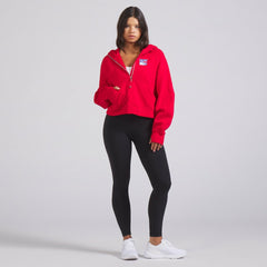 New York Rangers lululemon Women's Scuba Oversized Half-Zip Hoodie True Red