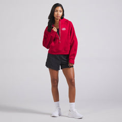Montreal Canadiens - lululemon Women's Scuba Oversized Half-Zip Hoodie True Red