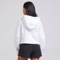 Montreal Canadiens - lululemon Women's Scuba Oversized Half-Zip Hoodie White