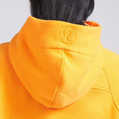 Edmonton Oilers - lululemon Women's Scuba Oversized Half-Zip Hoodie Tiger