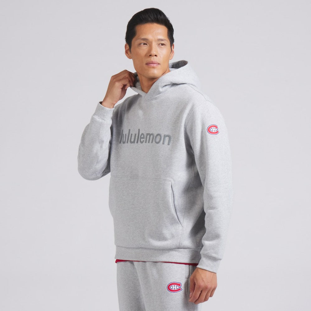 Montreal Canadiens - lululemon Steady State Pullover Hoodie Heathered Silver Drop