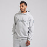 Seattle Kraken lululemon Steady State Pullover Hoodie Heathered Silver Drop