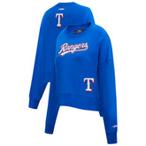 Texas Rangers Pro Standard Women's Game Day Classics Crewneck Pullover Sweatshirt Sale