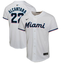 Sandy Alcantara Miami Marlins Nike Youth Home Game Player Jersey Online