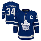 Auston Matthews Toronto Maple Leafs - Youth Home Premier Player Jersey Blue