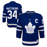 Auston Matthews Toronto Maple Leafs - Youth Home Replica Player Jersey Blue