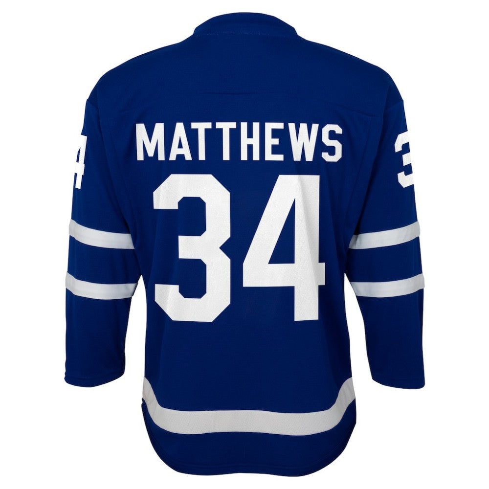 Auston Matthews Toronto Maple Leafs Youth Home Replica Player Jersey - Blue | NHL Jerseys