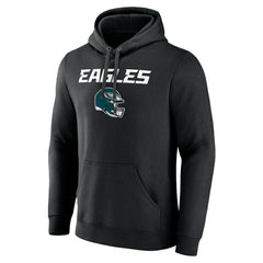 Saquon Barkley Philadelphia Eagles Name & Number Team Wordmark Pullover Hoodie Black - NFL