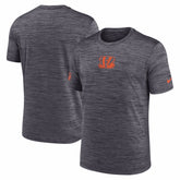 Cincinnati Bengals Big & Tall Sideline Velocity Performance T-Shirt Black - Nike