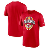 Kansas City Chiefs Big & Tall Primetime Legend Icon Performance T-Shirt Red - Nike