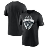 Las Vegas Raiders Big & Tall Primetime Legend Icon Performance T-Shirt Black - Nike