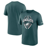 Philadelphia Eagles Big & Tall Primetime Legend Icon Performance T-Shirt Midnight Green - Nike