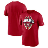 San Francisco 49ers Big & Tall Primetime Legend Icon Performance T-Shirt Scarlet - Nike