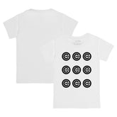 Chicago Cubs Tiny Turnip Youth Logo Grid T-Shirt On Sale