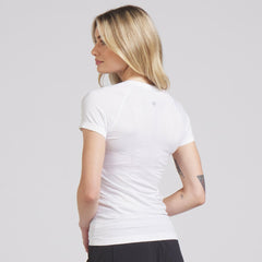 Detroit Red Wings - lululemon Women's Swiftly Tech Short-Sleeve Shirt 2.0 White