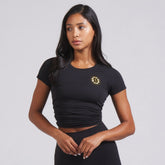 Boston Bruins lululemon Women's Swiftly Tech Short-Sleeve Shirt 2.0 Black