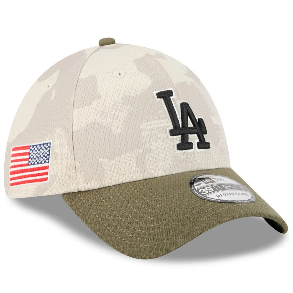Los Angeles Dodgers New Era 2025 Armed Forces Day 39THIRTY Flex Hat Lifestyle