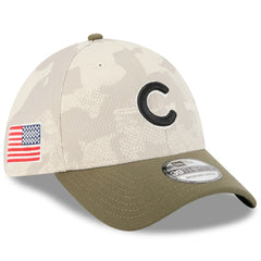 Chicago Cubs New Era 2025 Armed Forces Day 39THIRTY Flex Hat Clearance