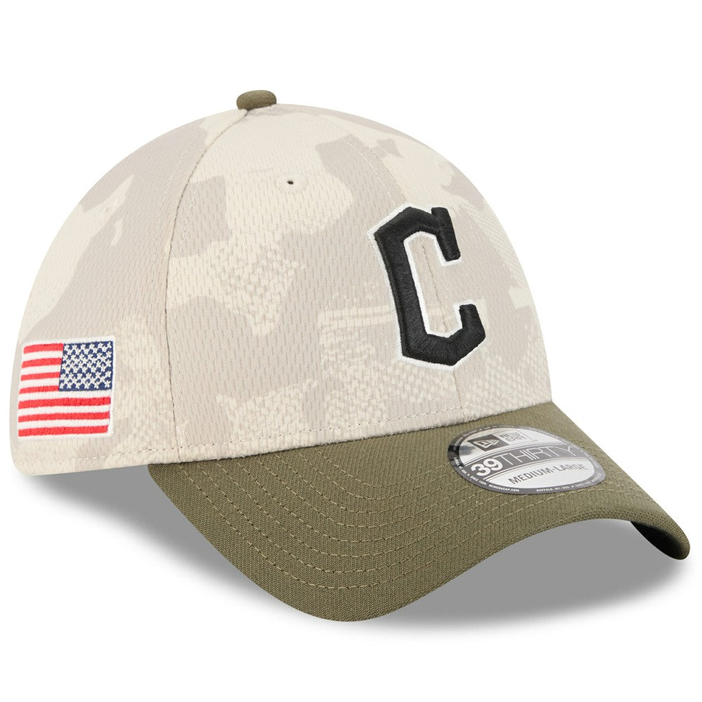 Cleveland Guardians New Era 2025 Armed Forces Day 39THIRTY Flex Hat discount