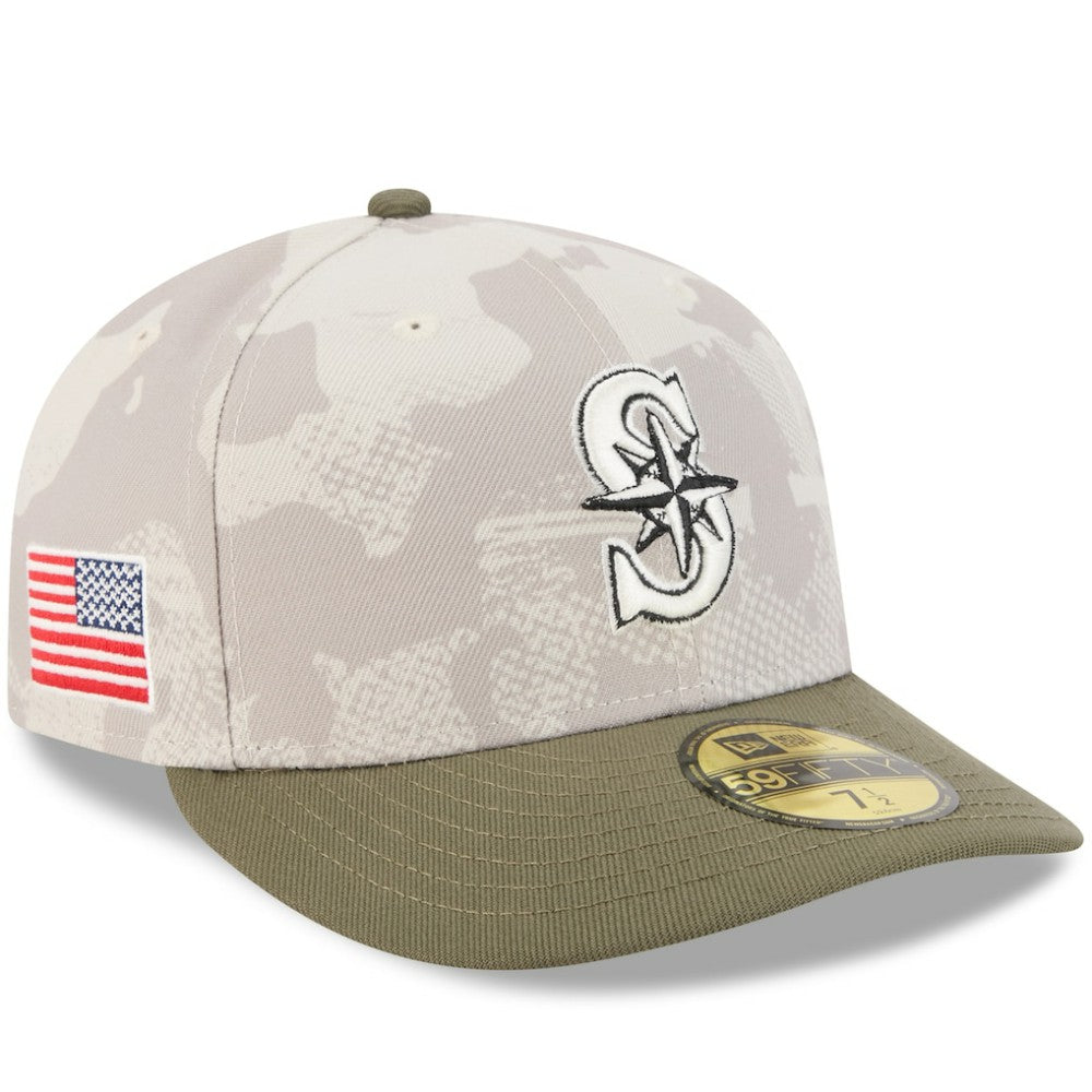 Seattle Mariners New Era 2025 Armed Forces Day 59FIFTY Fitted Hat Sale