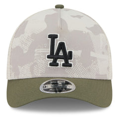 Los Angeles Dodgers New Era 2025 Armed Forces Day 9FORTY M-Crown A-Frame Adjustable Hat On Sale