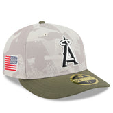 Los Angeles Angels New Era 2025 Armed Forces Day Low Profile 59FIFTY Fitted Hat Near Me