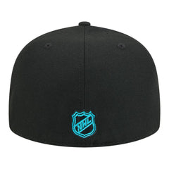 San Jose Sharks - New Era Core 59FIFTY Fitted Hat Black