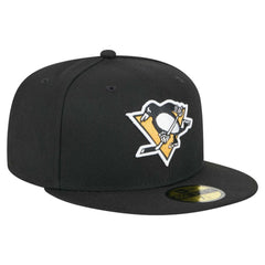 Pittsburgh Penguins New Era Core 59FIFTY Fitted Hat Black