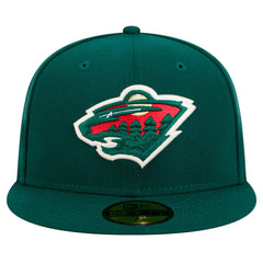 Minnesota Wild - New Era Core 59FIFTY Fitted Hat Green