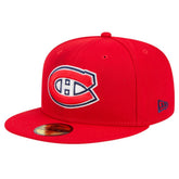 Montreal Canadiens - New Era Core 59FIFTY Fitted Hat Red