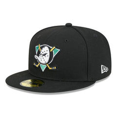 Anaheim Ducks - New Era Core 59FIFTY Fitted Hat Black