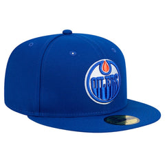 Edmonton Oilers - New Era Core 59FIFTY Fitted Hat Royal