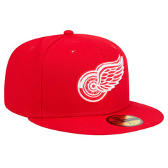 Detroit Red Wings - New Era Core 59FIFTY Fitted Hat Red