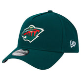 Minnesota Wild - New Era Core A-Frame 9FORTY Adjustable Hat Green