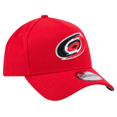 Carolina Hurricanes - New Era Core A-Frame 9FORTY Adjustable Hat Red
