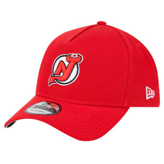 New Jersey Devils - New Era Core A-Frame 9FORTY Adjustable Hat Red
