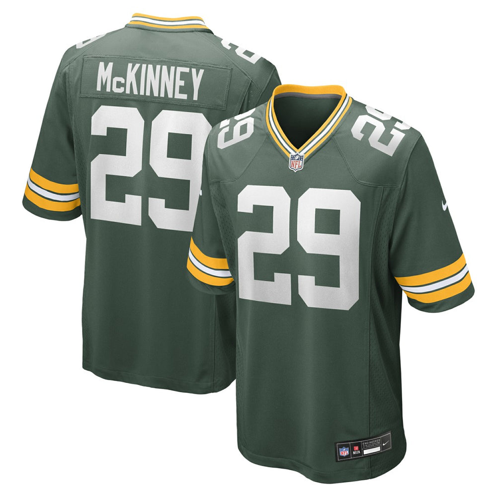 Xavier McKinney Green Bay Packers Team Game Jersey Green - Nike