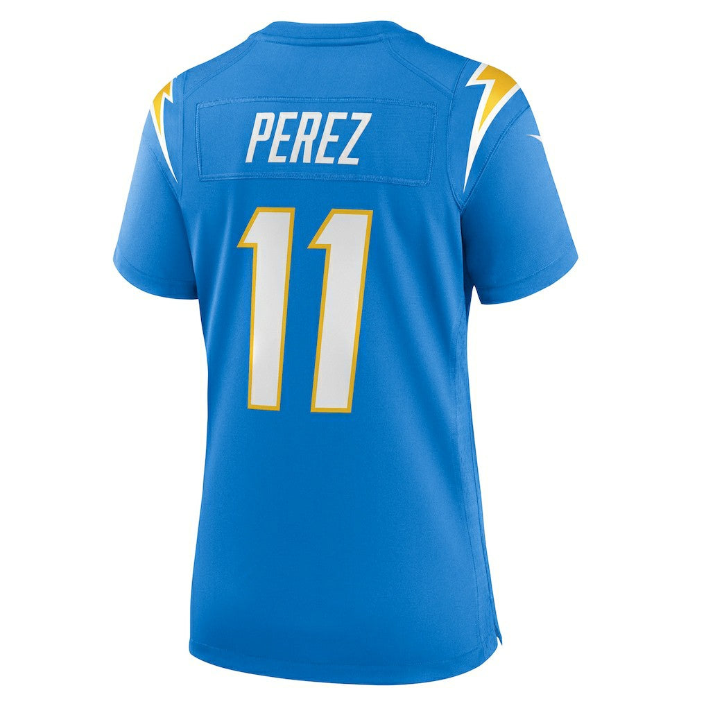 Luis Perez Los Angeles Chargers Women's Team Game Jersey - Powder Blue | NFL Jerseys