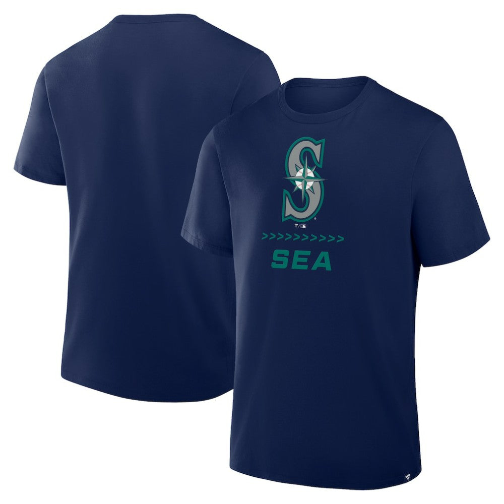 Seattle Mariners Fanatics Clubhouse Legacy Side Swipe T-Shirt for sale