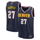 Fanatics - Jamal Murray Denver Nuggets Fast Break Replica Player Jersey - Icon Editi- Navy