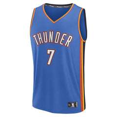 Fanatics - Chet Holmgren Oklahoma City Thunder Fast Break Replica Player Jersey - Icon Edition - Blue