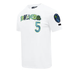 NBA - Anthony Edwards Minnesota Timberwolves Pro Standard City Ransom T-Shirt - White