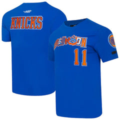 NBA - Jalen Brunson New York Knicks Pro Standard City Ransom T-Shirt - Blue