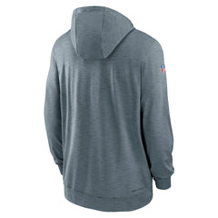Minnesota Vikings 2022/23 Sideline Pop Performance Full-Zip Hoodie Gray - Nike