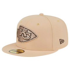 Kansas City Chiefs New Era Candied Pecan 59FIFTY Fitted Hat Tan - NFL