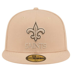 New Orleans Saints New Era Candied Pecan 59FIFTY Fitted Hat Tan - NFL