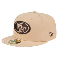 San Francisco 49ers New Era Candied Pecan 59FIFTY Fitted Hat Tan - NFL